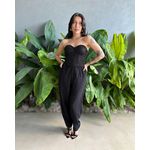 Cropped Corselet Fani PRETO