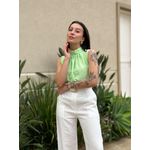 Blusa Geise Cavada VERDE PASTEL