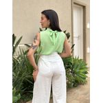 Blusa Geise Cavada VERDE PASTEL