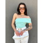 Blusa Nula Manga Isis VERDE ÁGUA