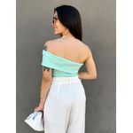 Blusa Nula Manga Isis VERDE ÁGUA
