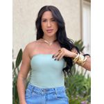 Cropped Tube Top VERDE MENTA