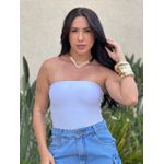 Cropped Tube Top BRANCO