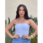 Cropped Tube Top BRANCO