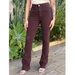 Calça Flare BootCut Carmen 2411 MARROM