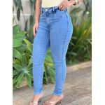 Calça Jeans Skinny Carmen 2466 LAVAGEM MEDIA 
