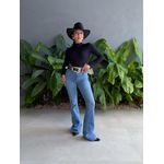 Calça Jeans Flare Carmen 2379 LAVAGEM CLARA 