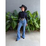 Calça Jeans Flare Carmen 2379 LAVAGEM CLARA 
