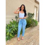 Calça Mom Jeans Nexxo 18 LAVAGEM MEDIA 