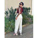 Calça Alfaiataria Noemi CREME