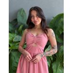 Vestido Midi Flavia ROSA QUEIMADO