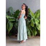 Vestido Midi Flavia VERDE ÁGUA