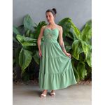 Vestido Midi Flavia VERDE CLARO