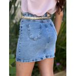 Saia Jeans Nexxo 06 LAVAGEM MEDIA 