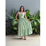 Vestido Midi Flavia VERDE MENTA