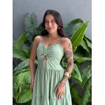 Vestido Midi Flavia VERDE MENTA