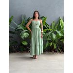 Vestido Midi Flavia VERDE MENTA