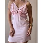 Vestido Curto Evelin ROSA CLARO