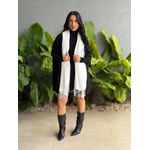 Cachecol em Lã OFF WHITE