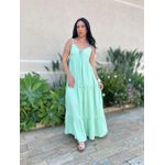 Vestido Longo Gleice VERDE CLARO