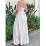 Vestido Midi Gleice BEGE