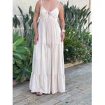 Vestido Midi Gleice BEGE
