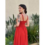 Vestido Longo Janete TERRACOTA