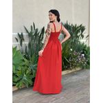 Vestido Longo Janete TERRACOTA