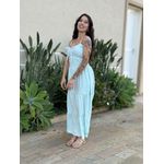 Vestido Midi Taisa VERDE ÁGUA