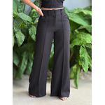 Calça Pantalona Laila em Alfaiataria PRETO