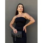 Vestido Enseada Decote Sem Alças PRETO