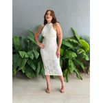 Vestido Midi Joaquina OFF WHITE