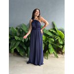 Vestido Longo Multiformas AZUL MARINHO