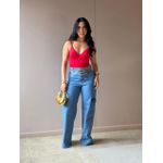 Body Maiô Alças Finas VERMELHO