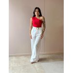 Cropped Alongado Nula Manga VERMELHO