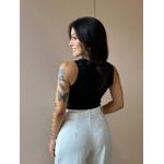 Cropped Regata Nadia PRETO