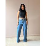 Cropped Virginia em Malha Canelada PRETO