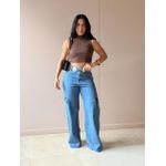 Cropped Virginia em Malha Canelada MARROM