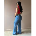 Cropped Virginia em Malha Canelada VERMELHO