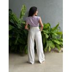 Blusa Muscle Tee em Malha Ribana LILÁS