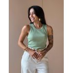 Blusa Regata Catia VERDE MENTA