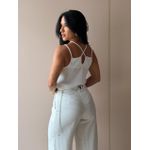 Regata Alças Finas Melina OFF WHITE.