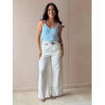 Regata Alças Finas Melina AZUL CLARO