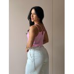 Regata Alças Finas Melina ROSA CLARO