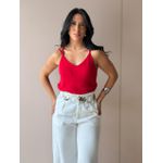 Regata Alças Finas Melina VERMELHA