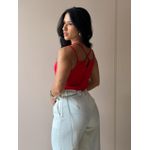Regata Alças Finas Melina VERMELHA