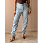 Calça Mom Jeans Nexxo 20 LAVAGEM CLARA 