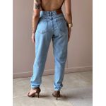 Calça Mom Jeans Nexxo 21 LAVAGEM MEDIA 