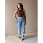 Calça Mom Jeans Nexxo 21 LAVAGEM MEDIA 