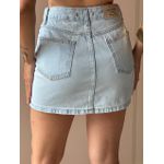 Saia Jeans Nexxo 09 LAVAGEM CLARA 